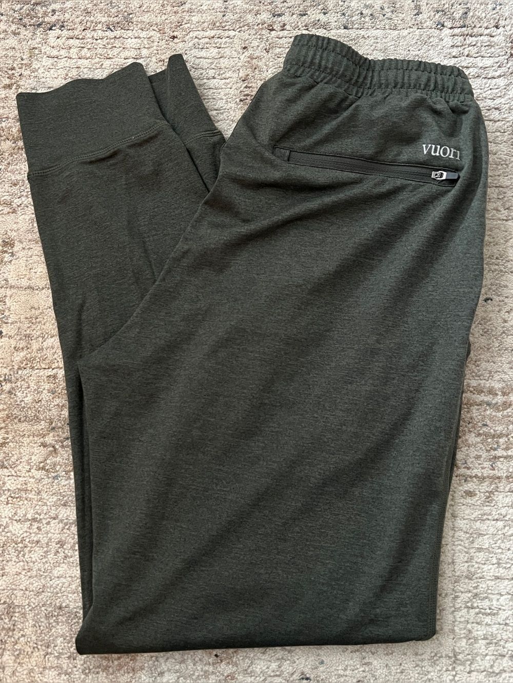 Vuori Sunday Jogger Performance Pants Men Small Green